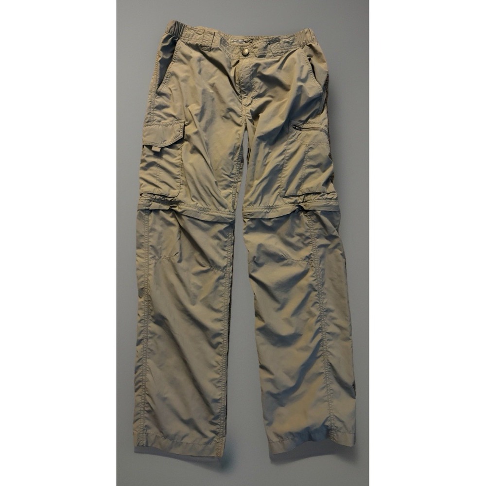 Columbia Pants Omni Shade Convertible Shorts Hiking Outdoor Men's Tan 34x32 JBHS
